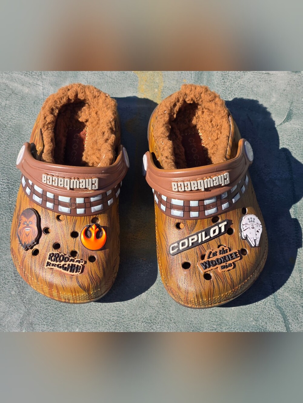 Crocs Star Wars Chewbacca Lined Clogs Size C7